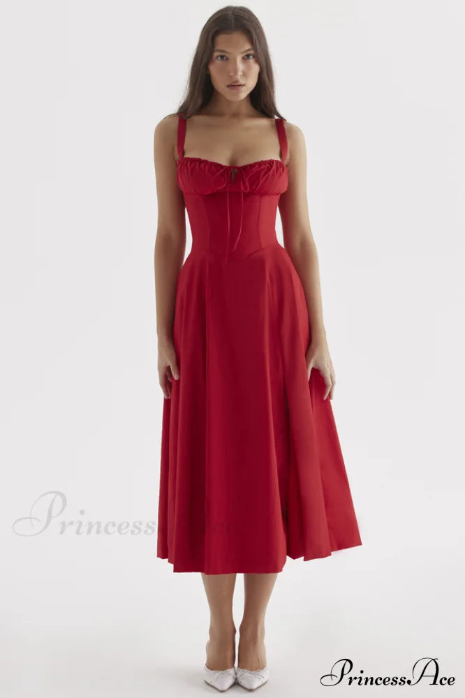 Carmen Bustier Sundress | Dress In Beauty