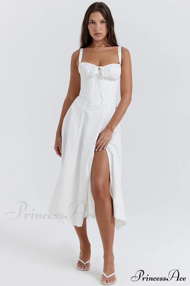 Carmen Bustier Sundress | Dress In Beauty