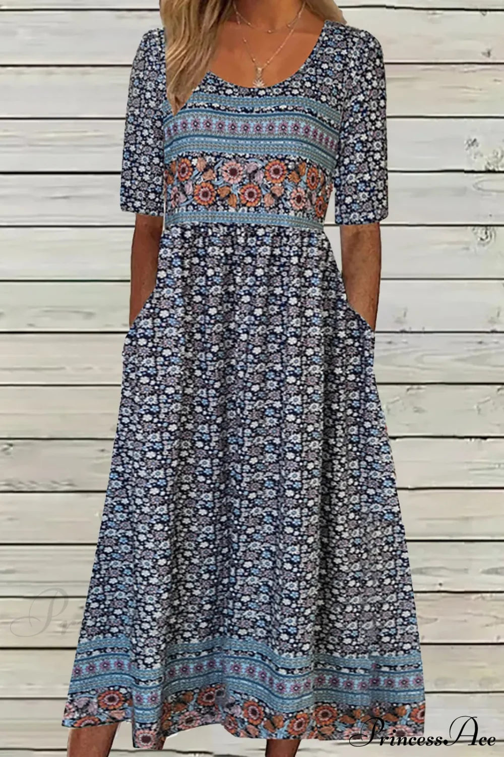 Casual Comfort Elegant Beach Summer Boho Dress