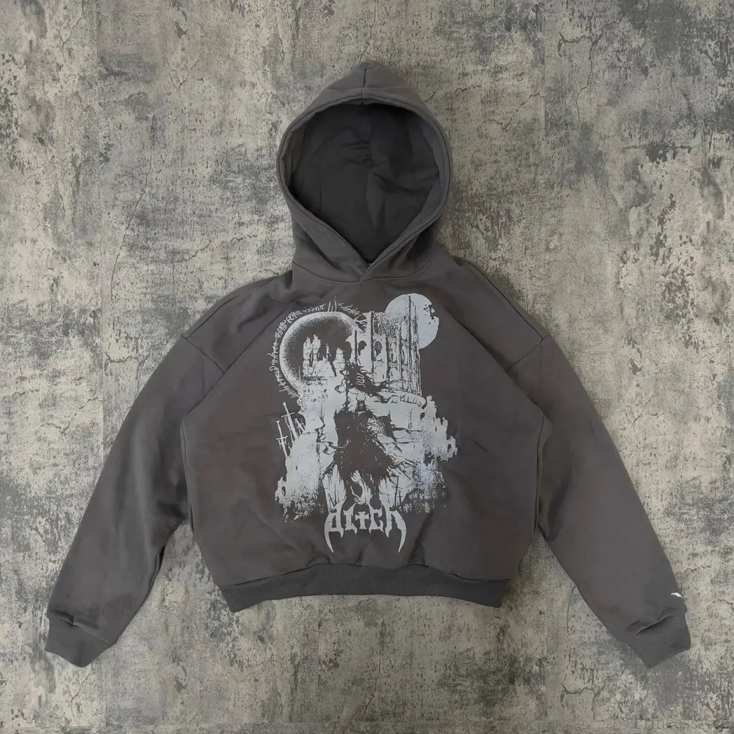 Casual Trend Hip Hop Hoodie black 4 / S