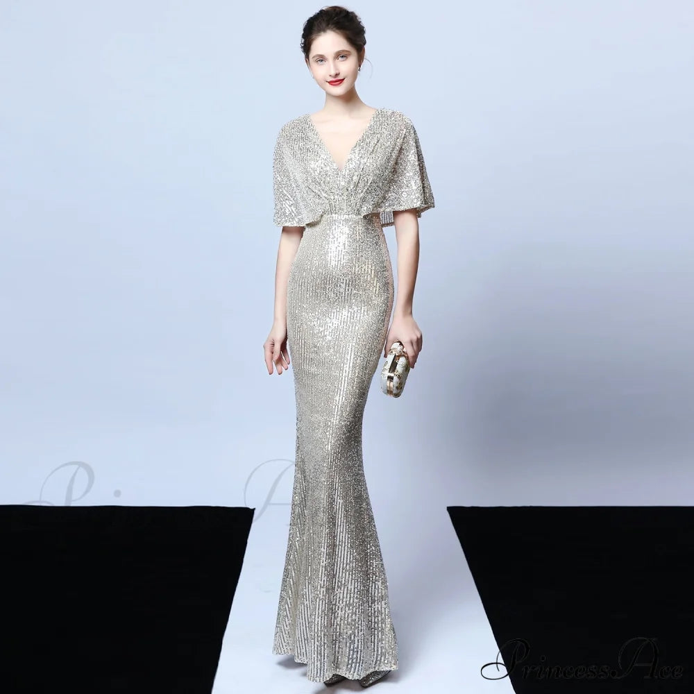 Charlotte Formal Stylish Sequin Mermaid Dress S.o. Long Dresses