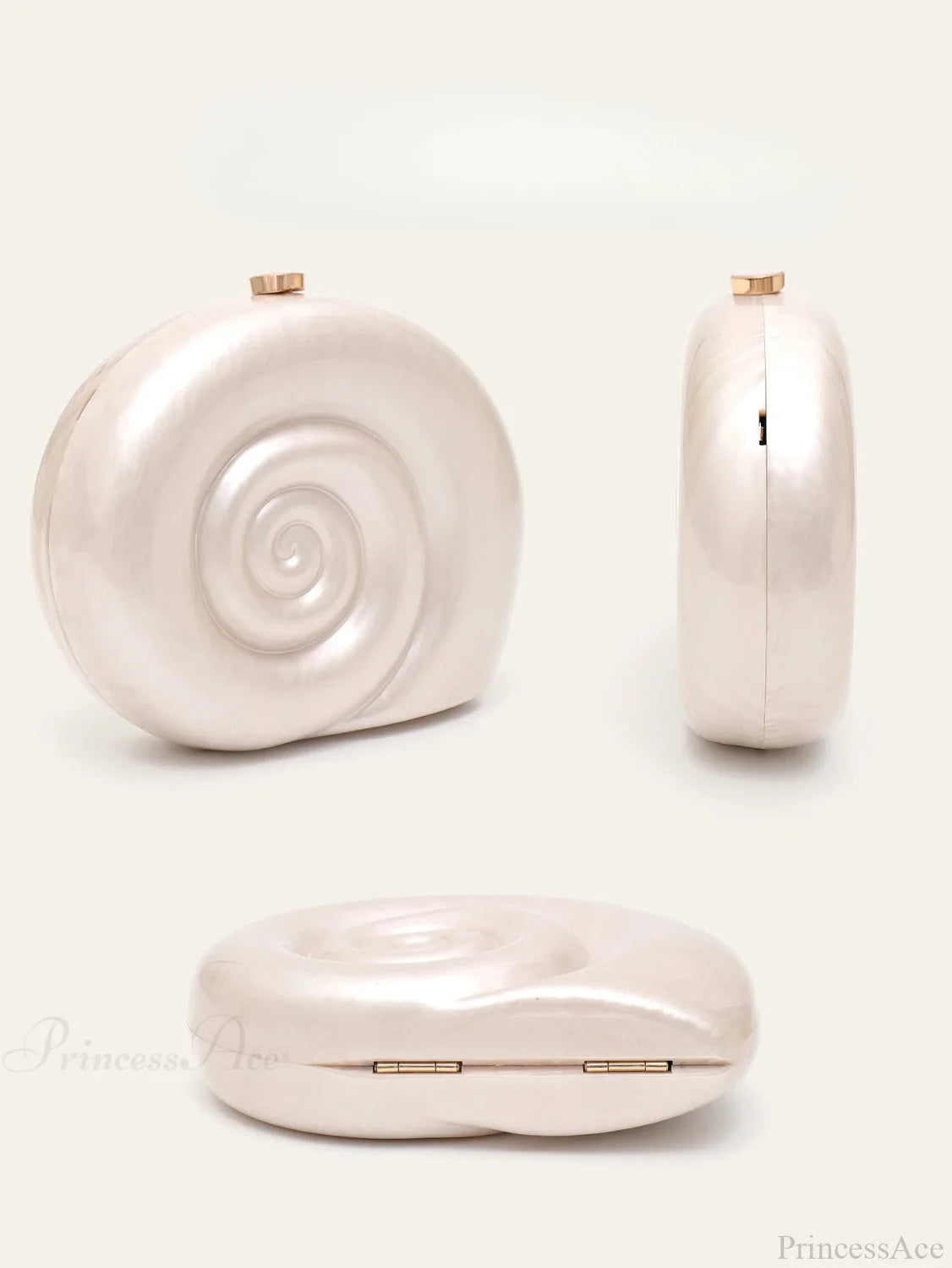 Chic Snail Shaped Acrylic Clutch Bag Evening Party Bag SHELL clutchbag-250126