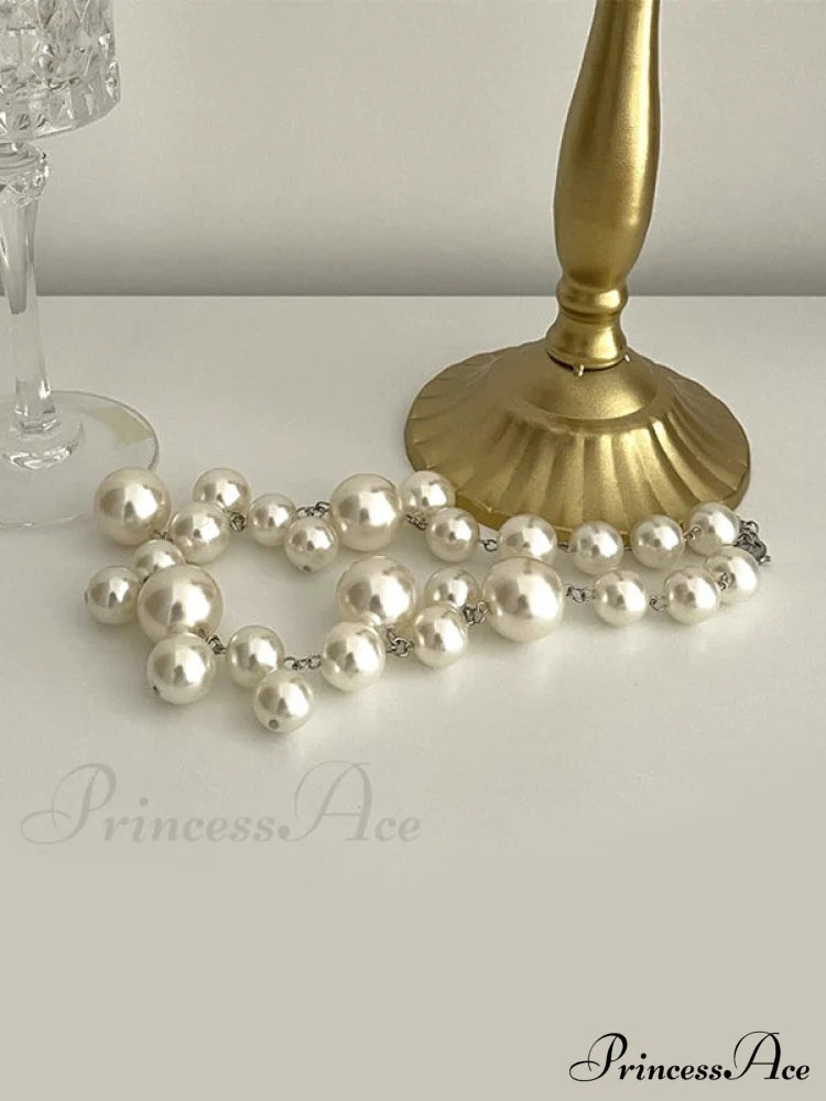 Chunky Belted Strapless Trendy Denim Mini Dress Necklace