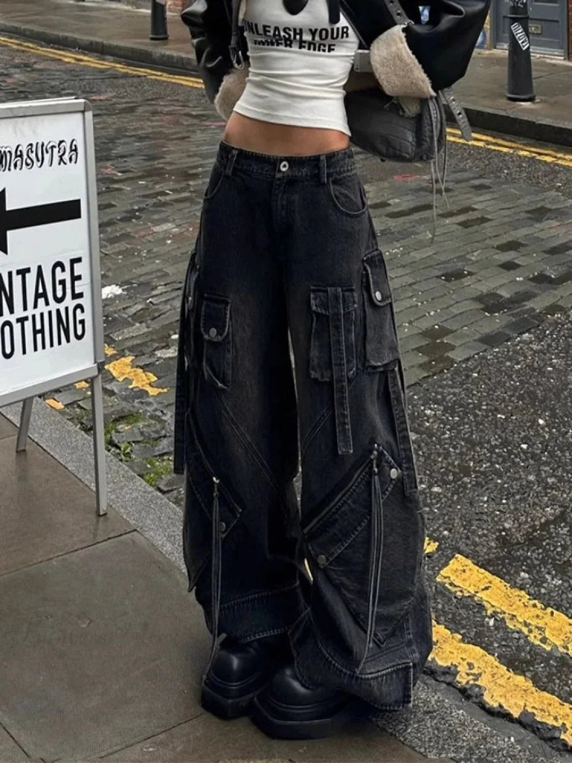 Cleansed Medieval Dark Loose Pant