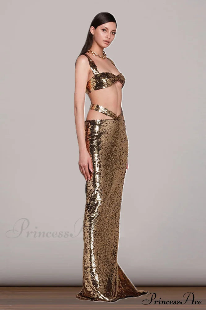 Cleopatra Two Stylish Piece Gown