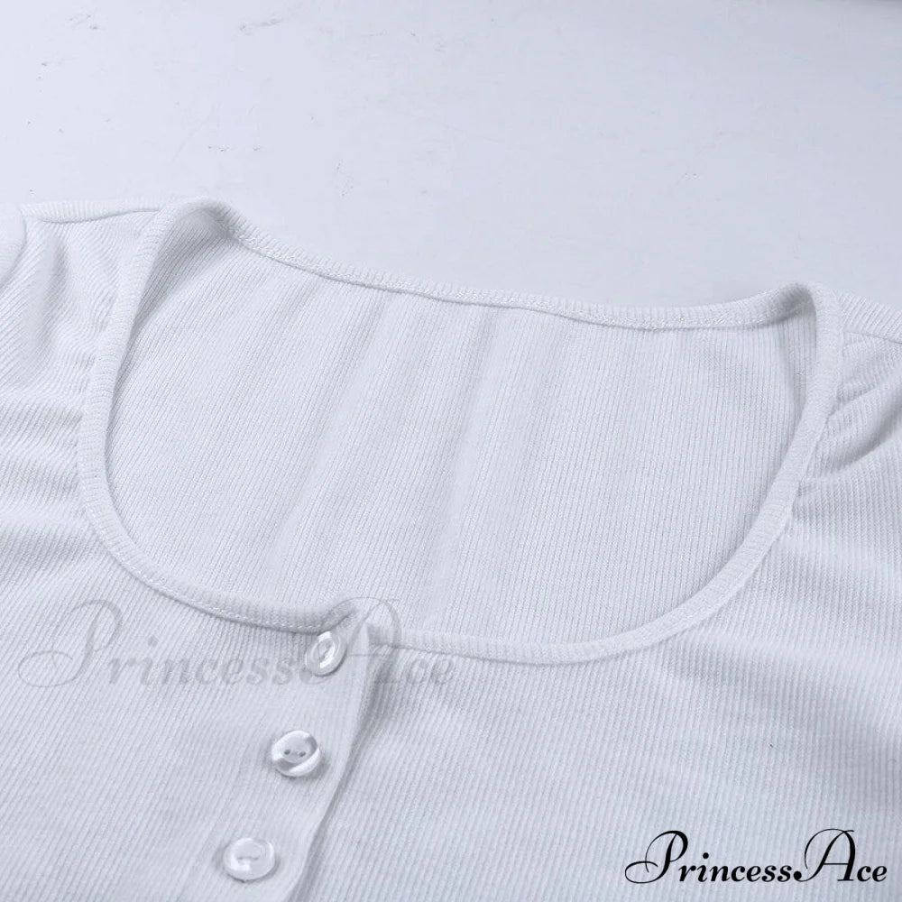 Corset Skinny Knitted Tee