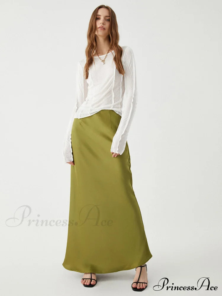 Cotton Pleated Graceful Long Sleeve Top T-Shirts