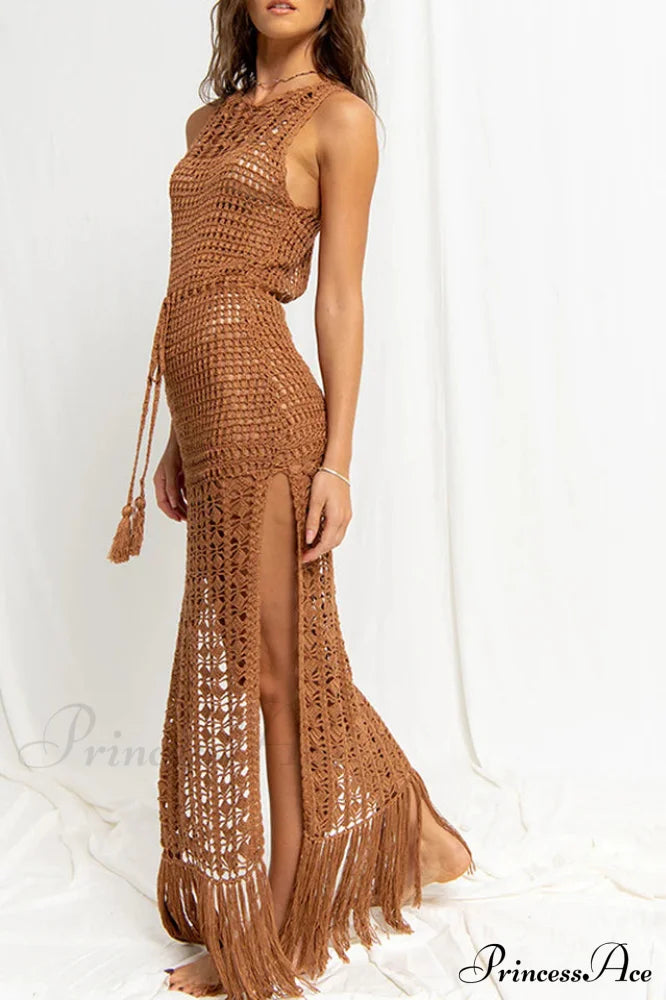 Crochet High Stylish Neck Cover Up