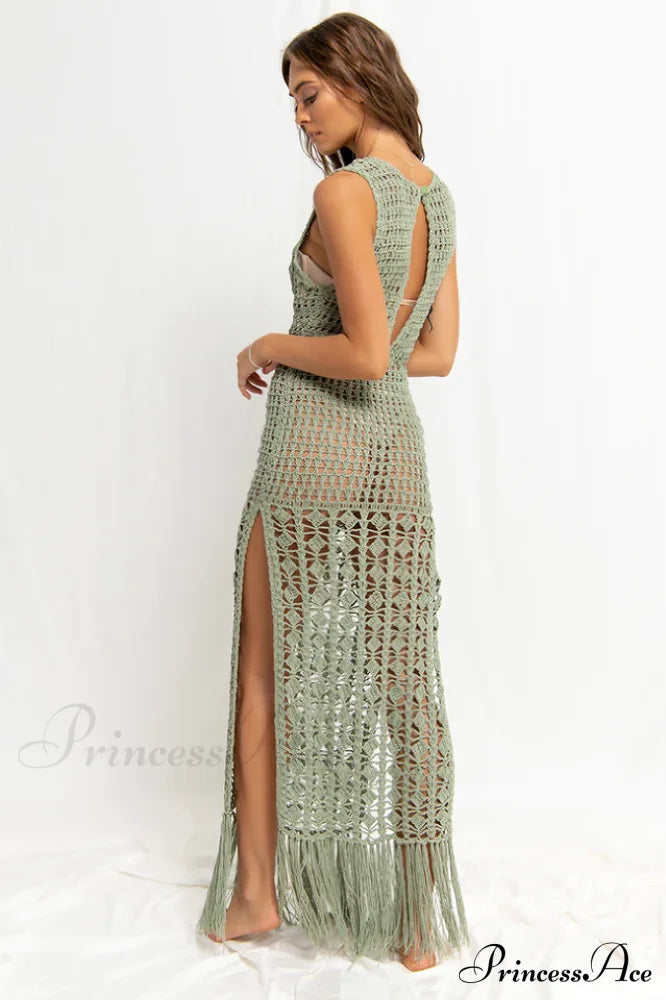 Crochet High Stylish Neck Cover Up