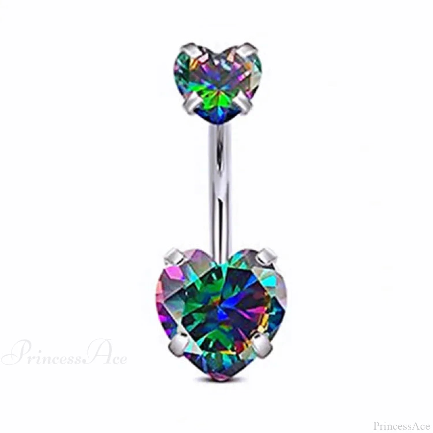 Crystal Dangle Gothic Belly Ring Style6 Multi