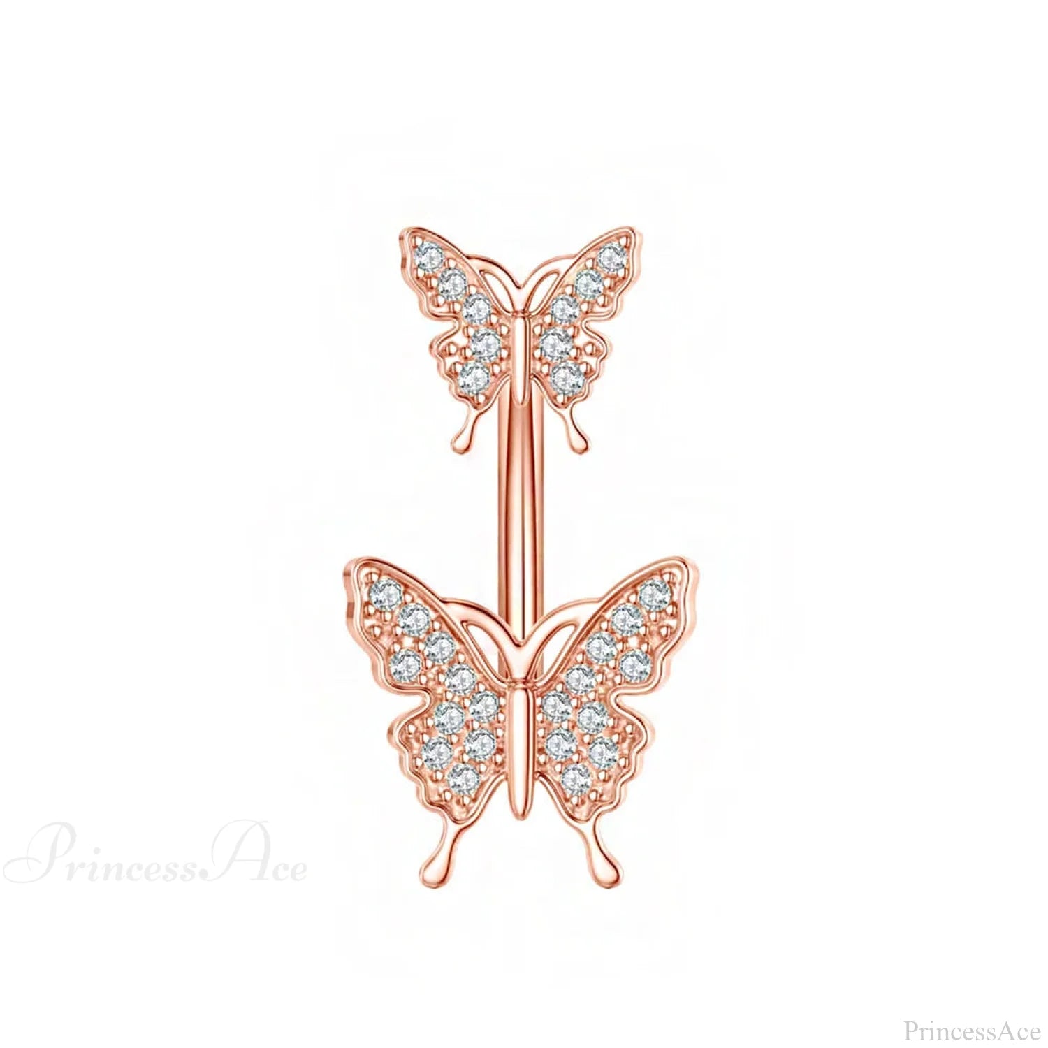 Dark Butterfly Pendant Belly Ring color16