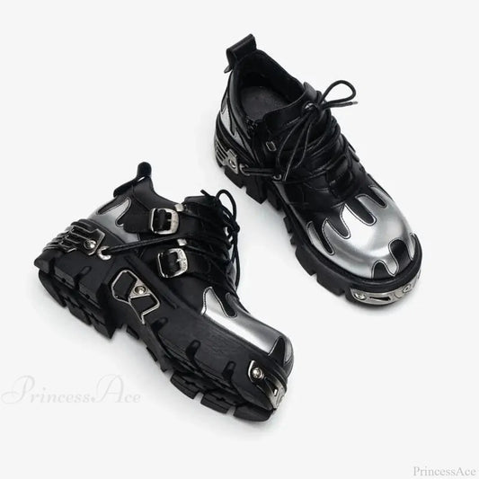 Dark Fire Carved Elevated Sneaker