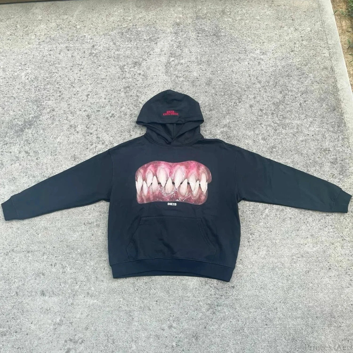 Dark Teeth Visual Pullover Hoodie