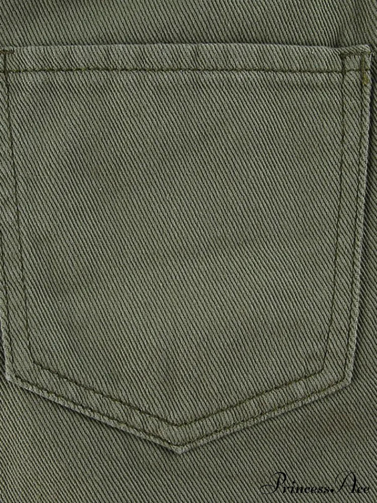 Denim Charming Patchwork Tops Skirts