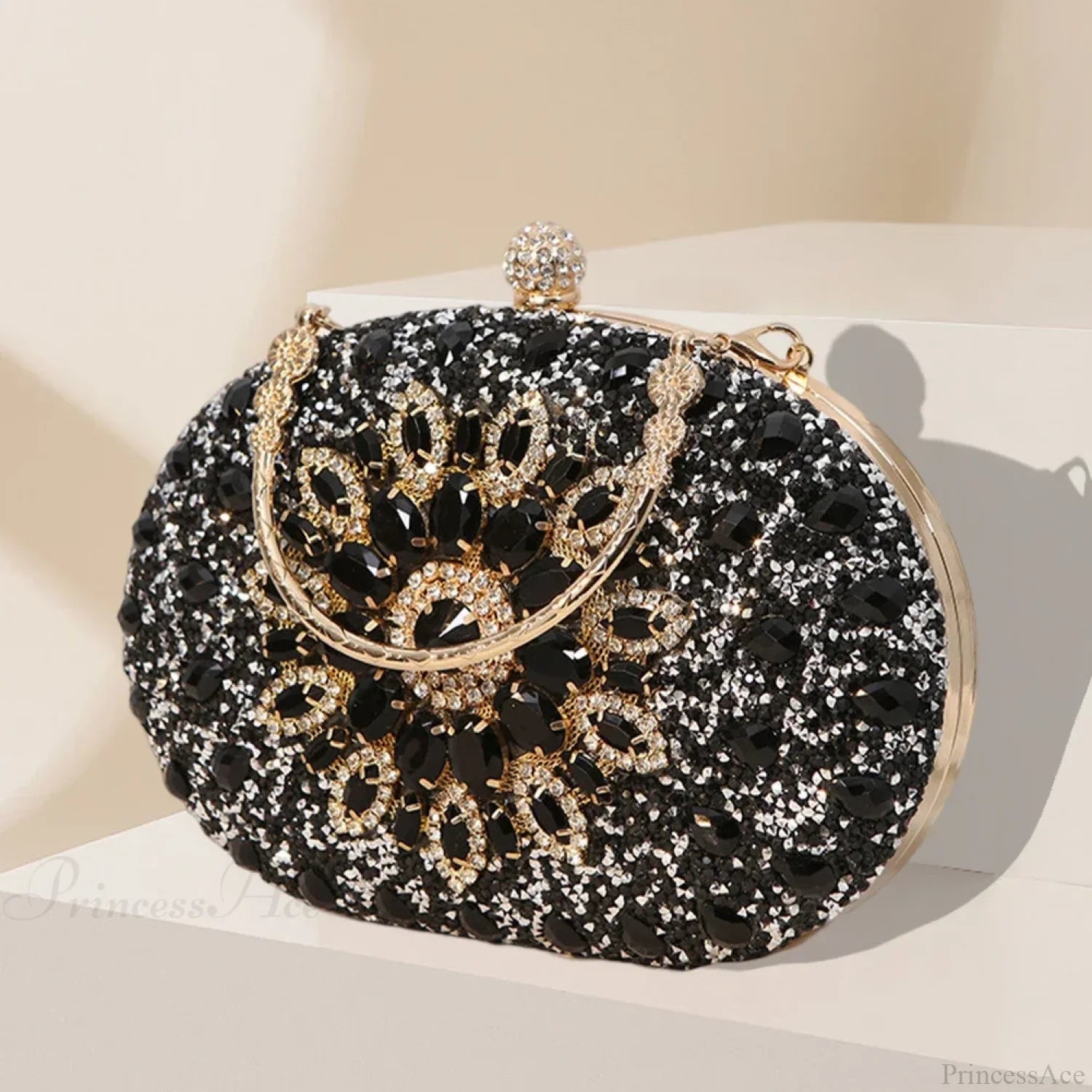Diamond Luxury Crystal Clutch Evening Wedding Party Purse clutchbag-250126