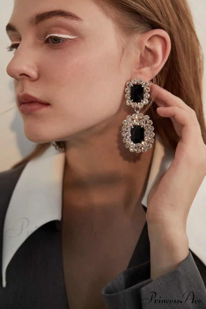 Dimond Elegant Dangle Earrings
