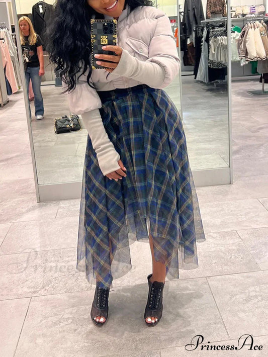 Doppelkreuz Graceful Layers Halskette