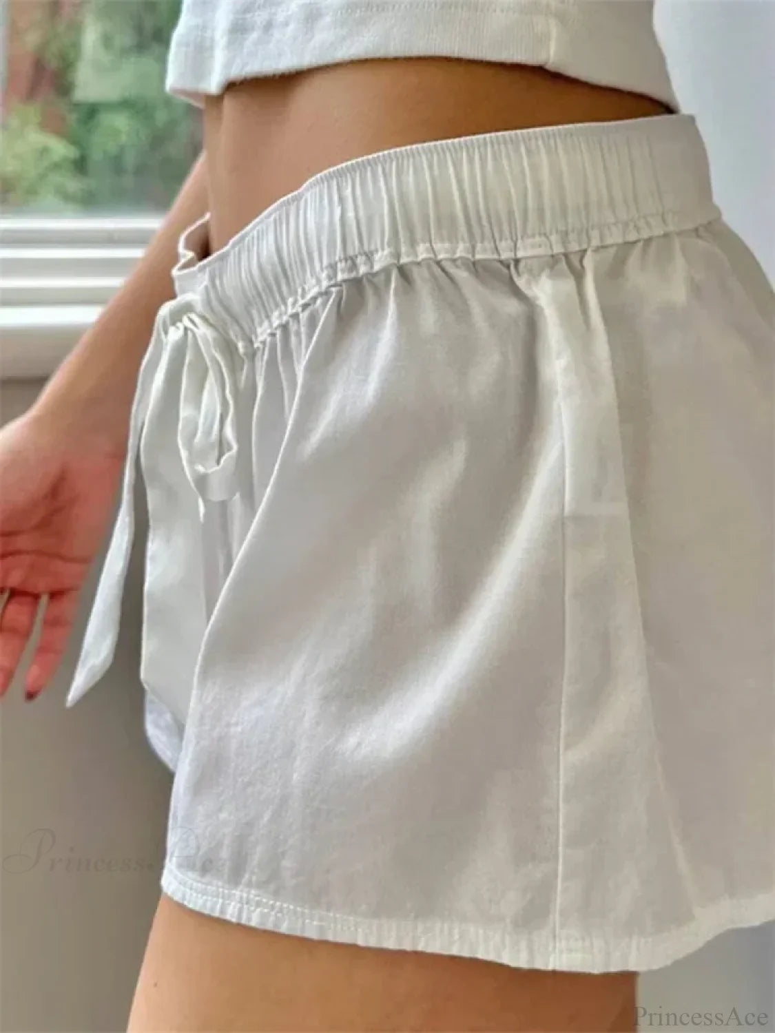Drawstring Elastic Sleep Short short-250223