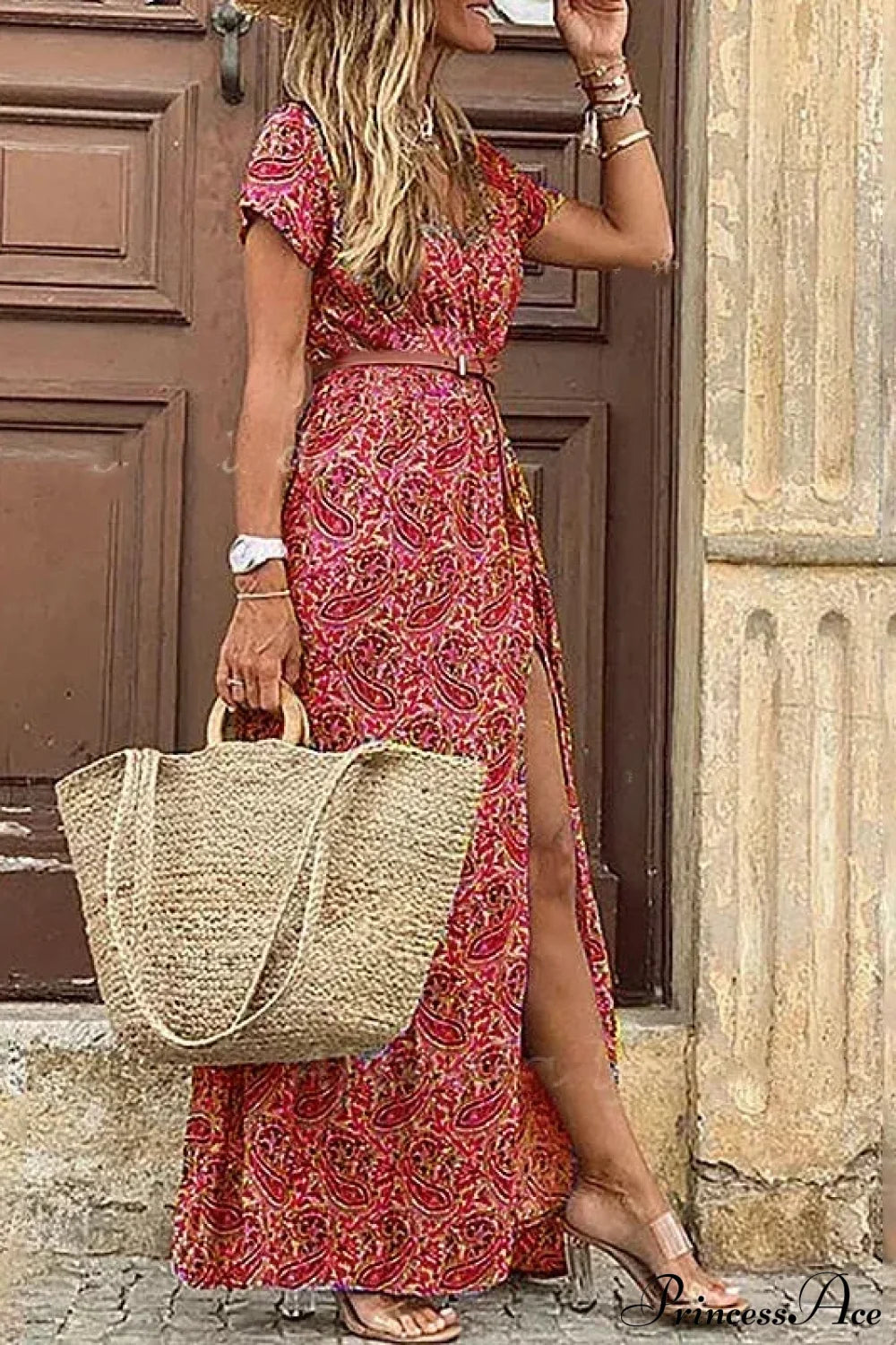 Elegant Evening Summer Long Boho Dress