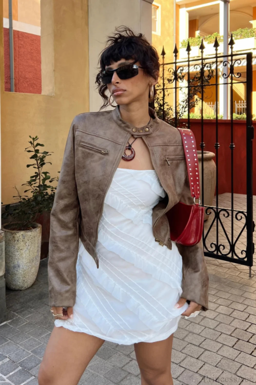 Bella Elegant Moto Jacket