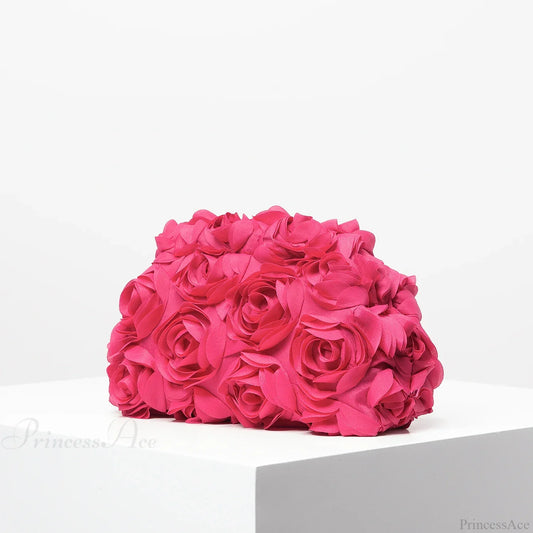 Elegant Rose Wedding Party Clutch Wristlet wristlet-250126