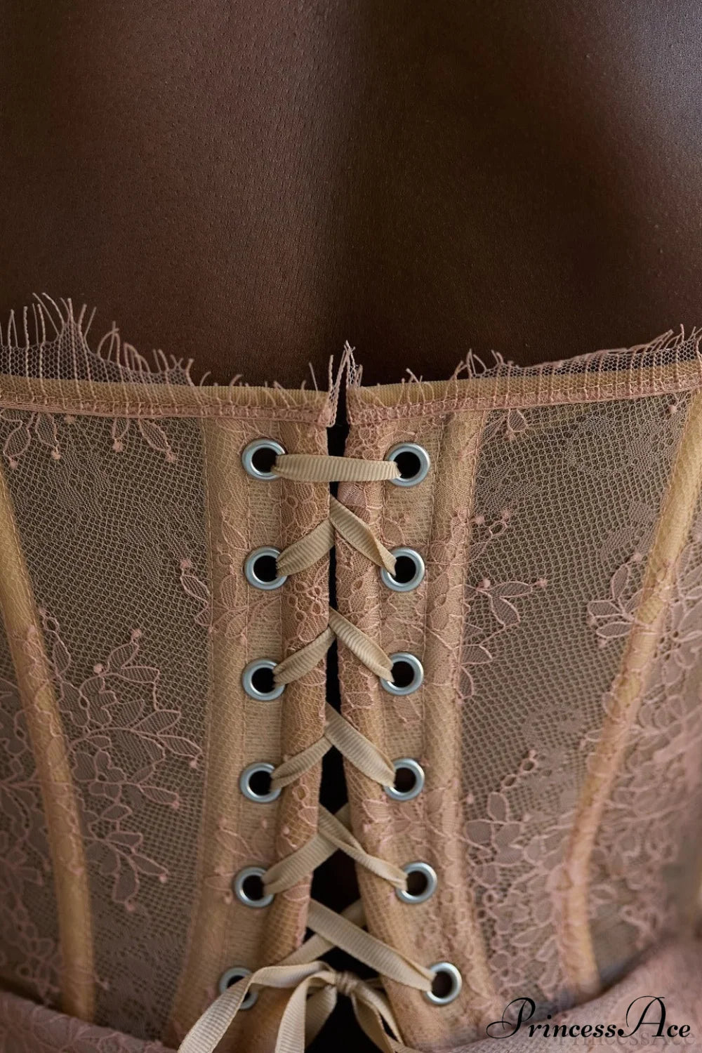 Elegant Sexy Lace Sheer Party Dress