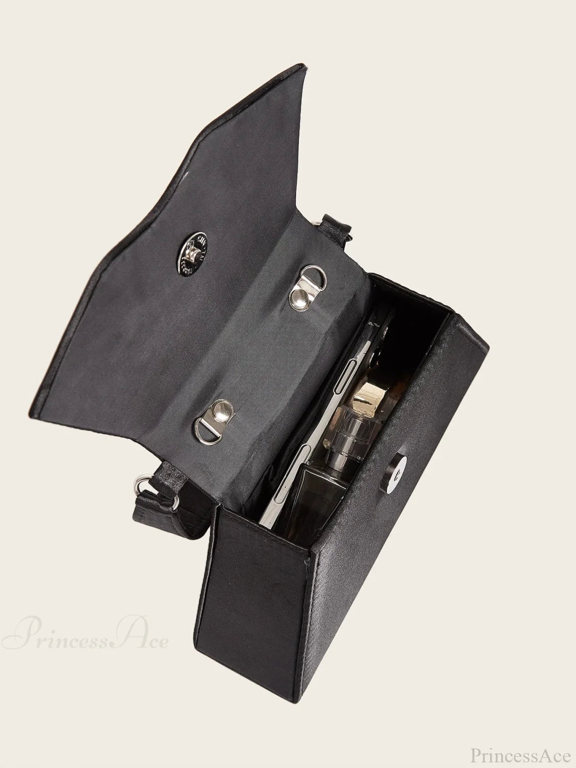 Elegant Silk Rhinestone Bow Wedding Clutch Bag clutchbag-250126