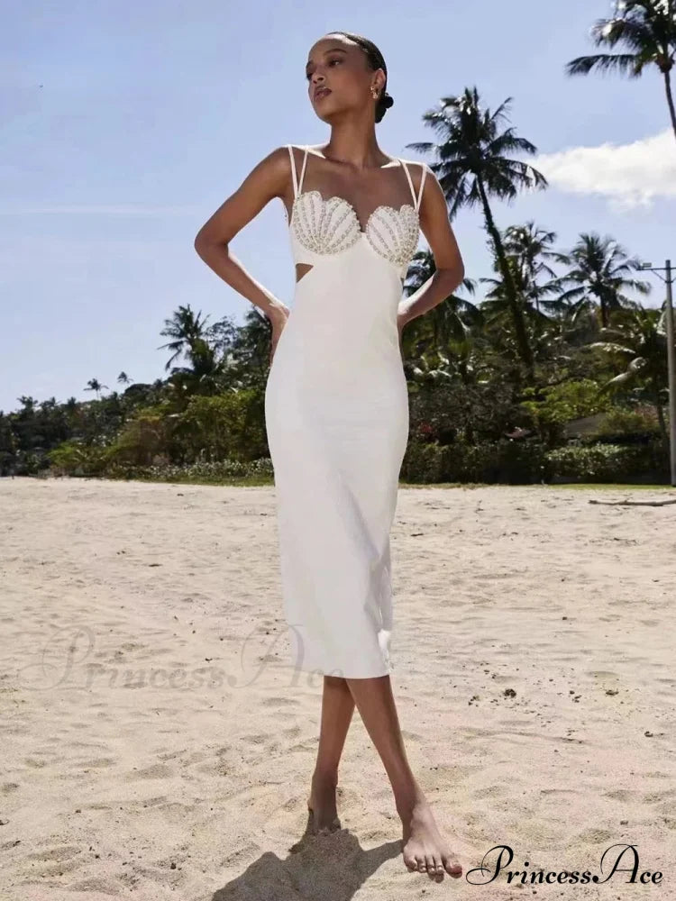 Elyse Elegant Midi Dress