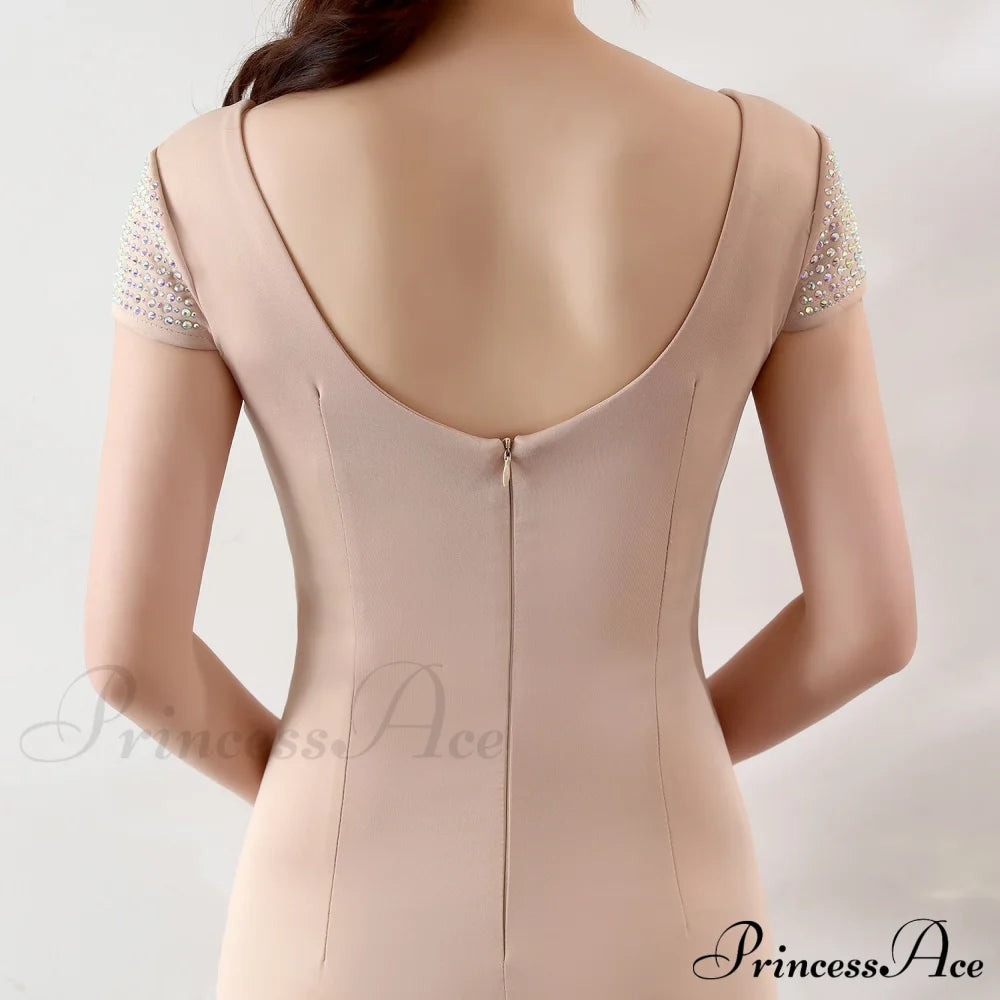 Eremi Slim Fit Charming Long Fishtail Dress Casual Dresses