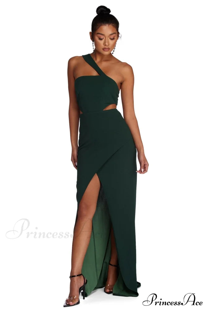 Erica Formal Stylish One Shoulder Dress S.o. Long Dresses