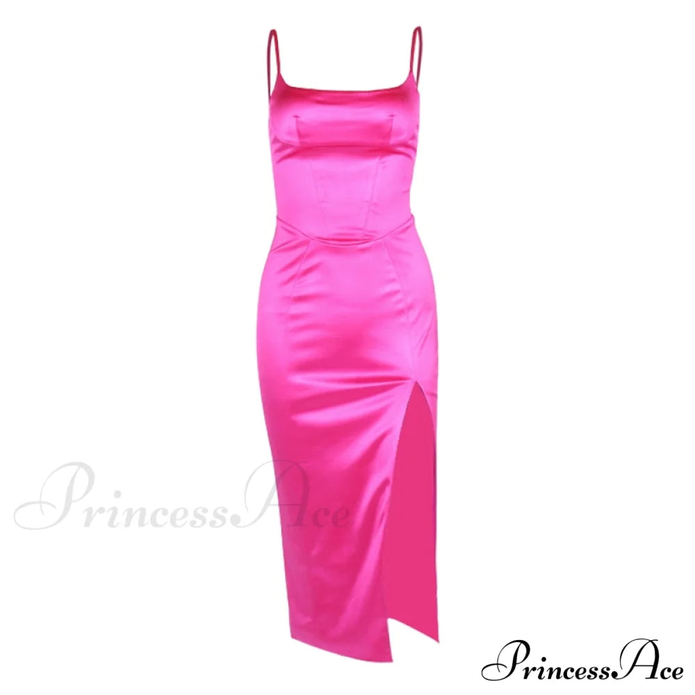 Eve Gown Dress New Women Warm-Season Midi Satin Elegant Black For Party White Night Evening - Years