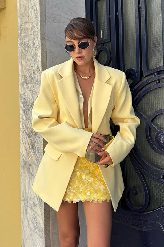 Schlichter, eleganter, lockerer Blazer