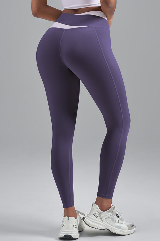 Yoga-Leggings mit hohem Bund und formender Wirkung
