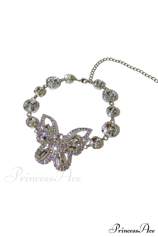 Butterfly Charm Choker Necklace | Dress In Beauty