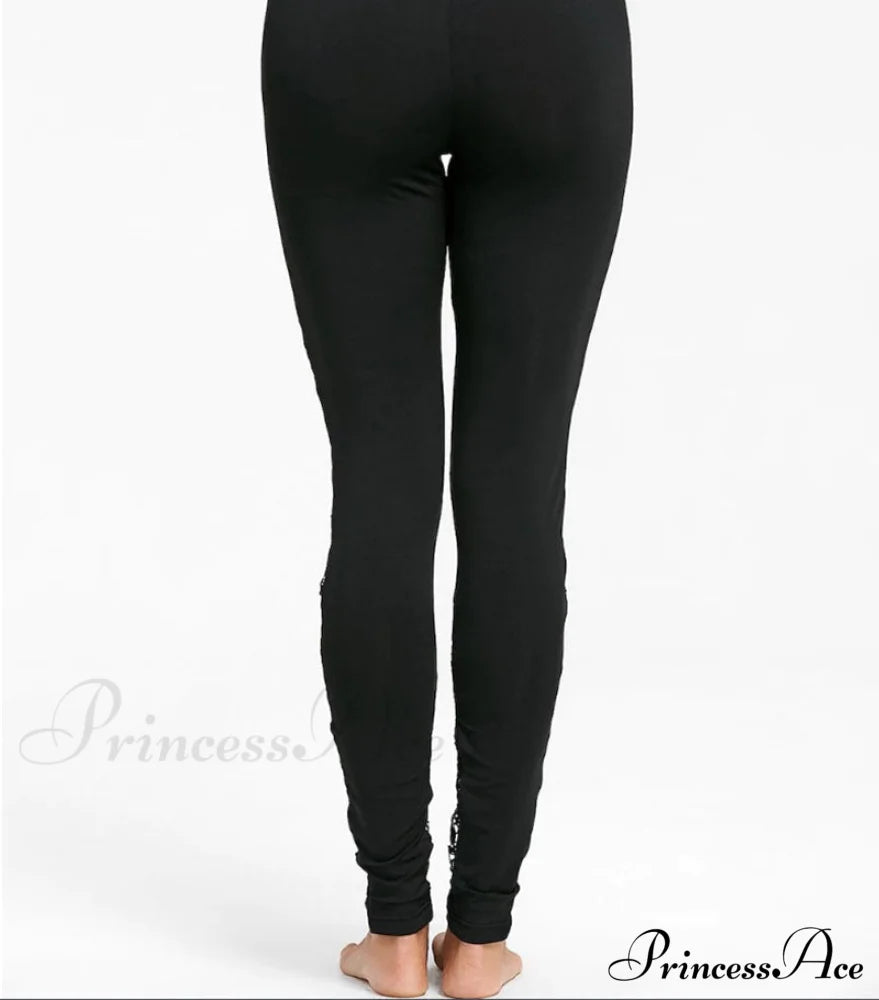 Fashion Elastic High Waist Leggings