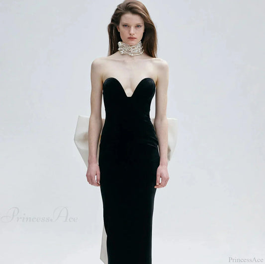 Floor-Length Backless Sequin Prom Dress promdress-250223