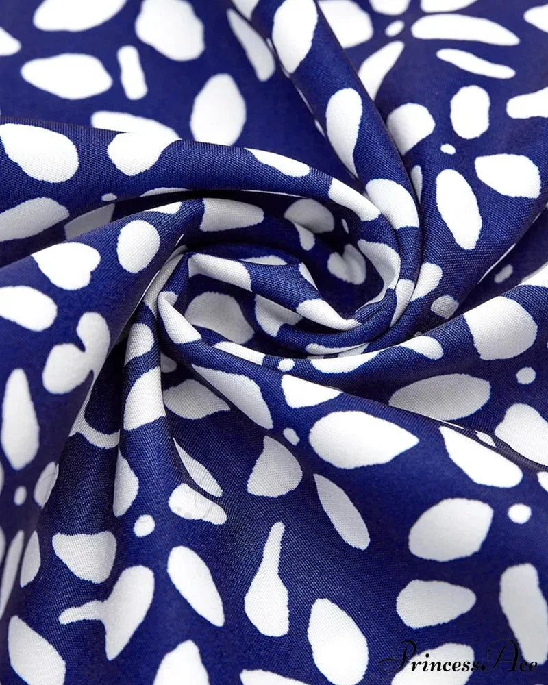 Floral Dress With Pockets Casual Dresses