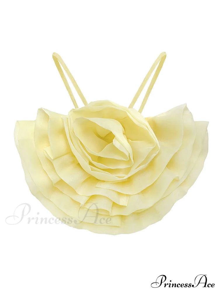 Floral Tie Strap Sheer Lace Mesh Sophisticated Scalloped Crop Tube Top - Lilac Shirts & Tops