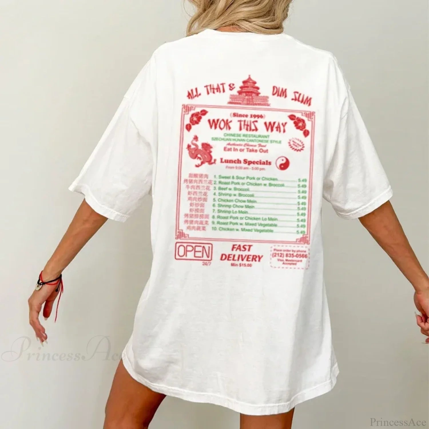 Food Funny Dim Sum T-shirt WHITE / S t-shirt-250223