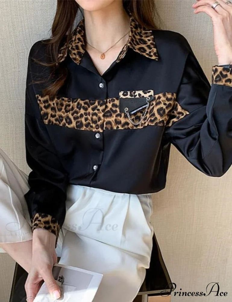 Francine Women’s Shirt S / Black Tops & Blouses