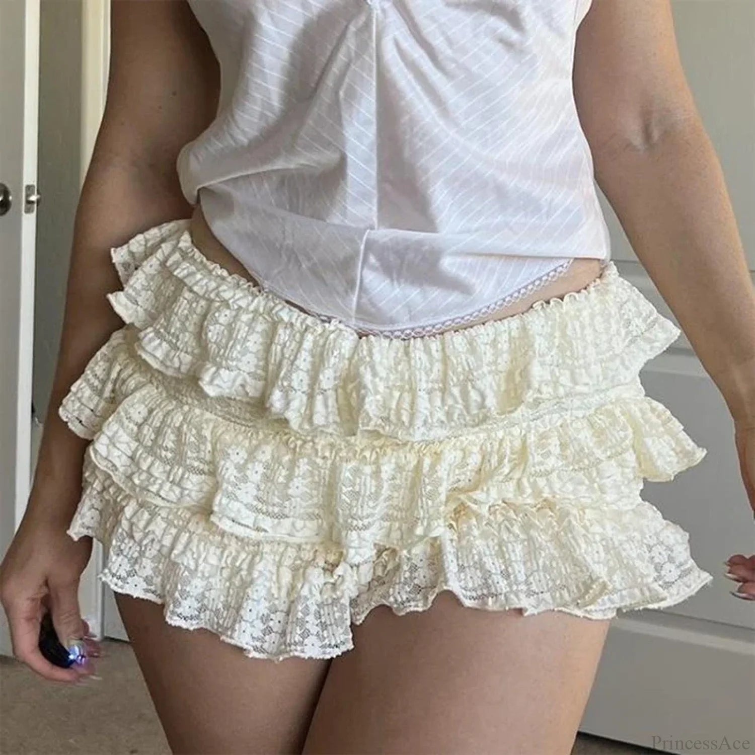 Frilly Tiered Bloomer Skirt skirts-250223