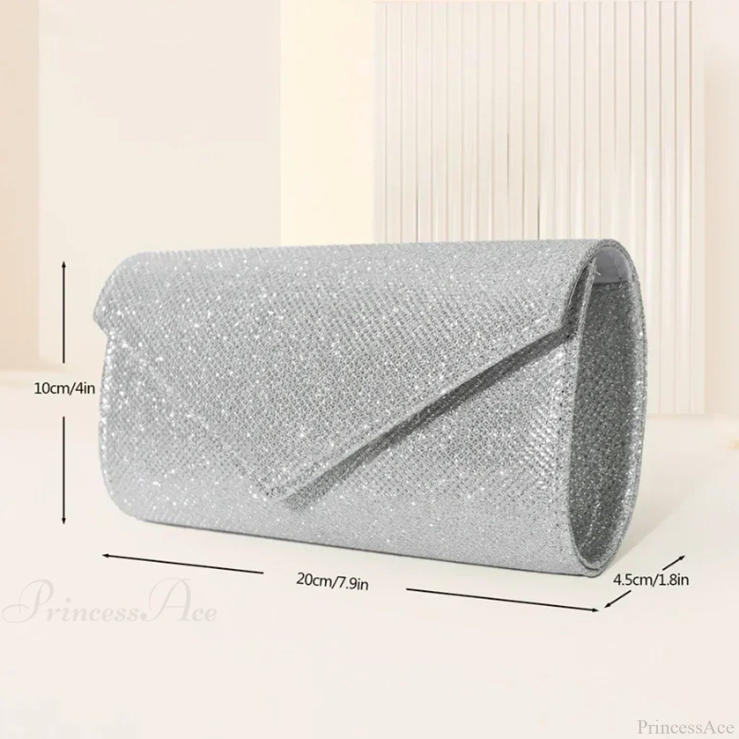 Glitter Envelope Chain Evening Clutch Bag clutchbag-250126
