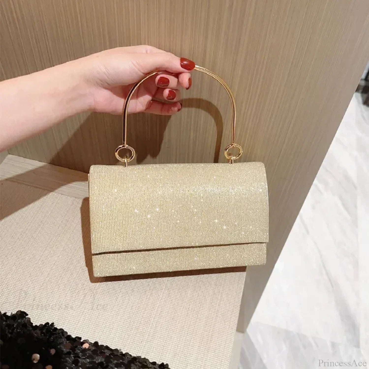 Glitter Wedding Clutch Shoulder Bag for Women clutchbag-250126