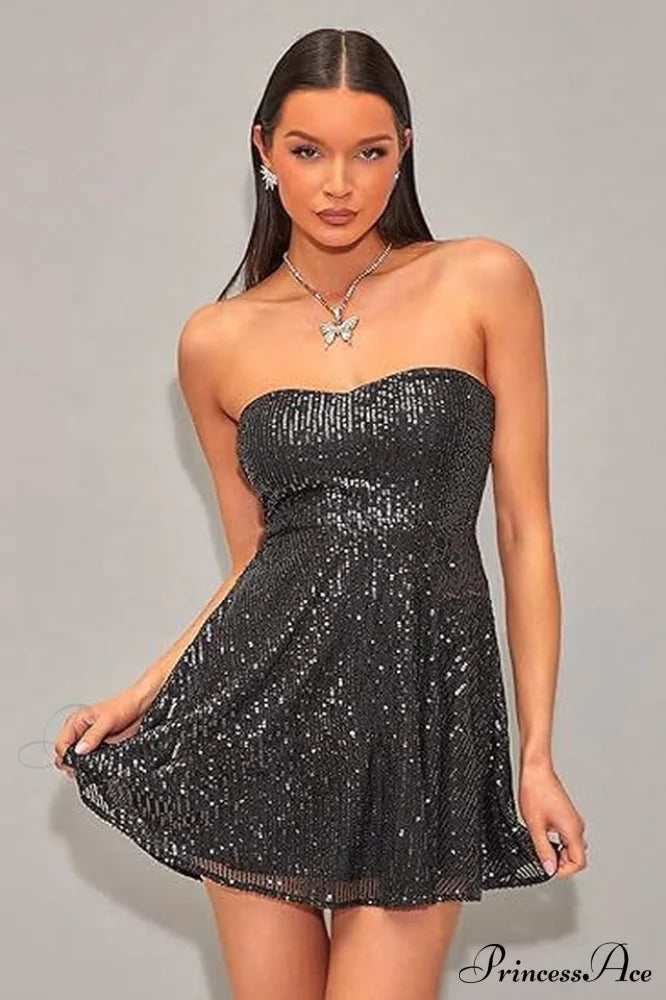 Glitz and Glam Sequined Dress | Dress In Beauty