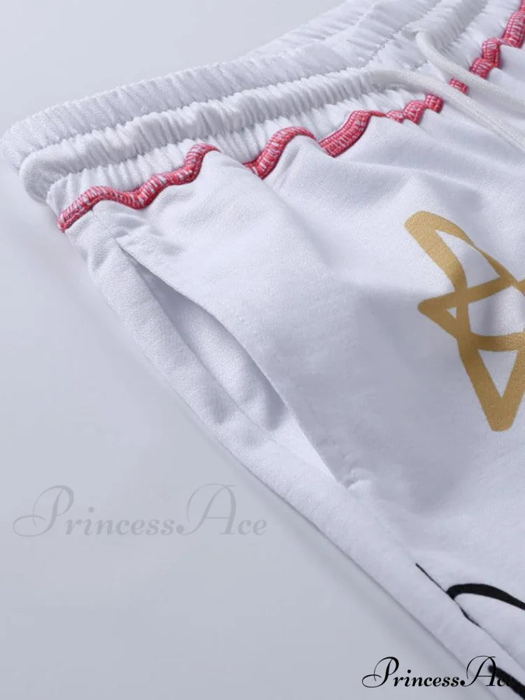 Graffiti Print Graceful Bodycon Maxi Dress Pants