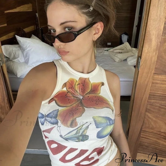 Graphic Printed Stylish Tank Top