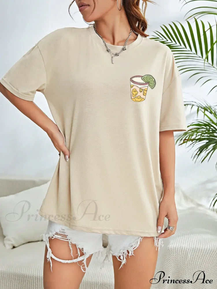 Graphic Tequila Stylish Print T-Shirt