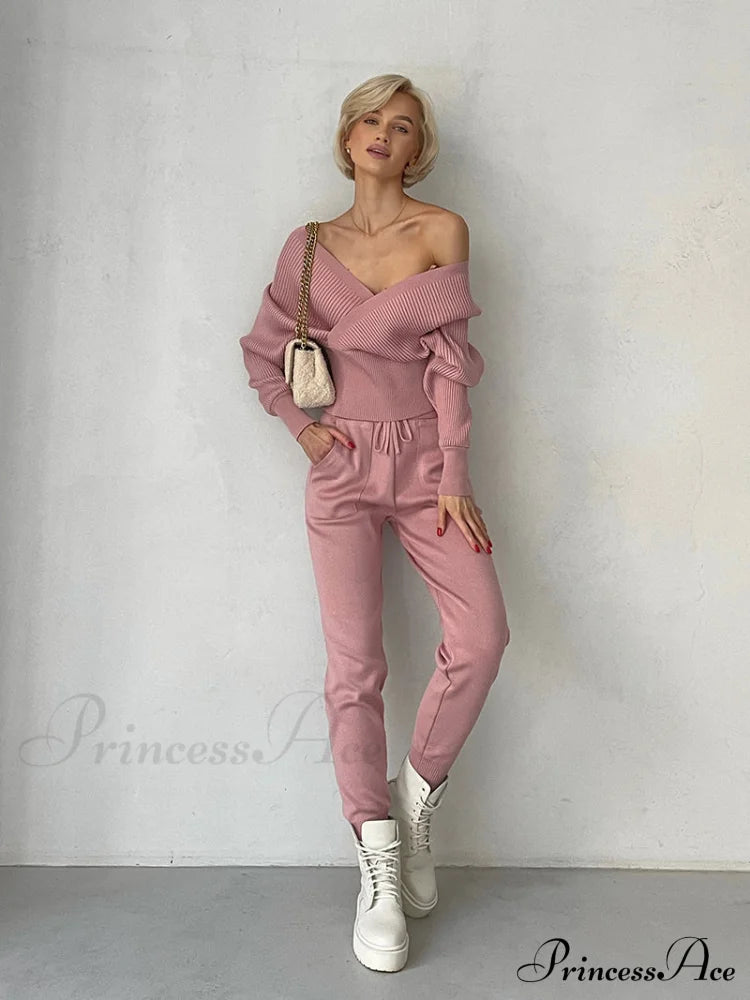 Hala Elegant Knitted Set
