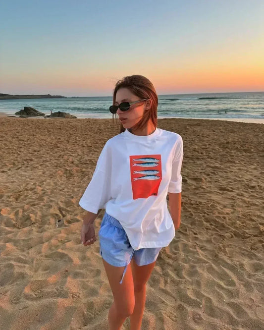 Harajuku Casual Summer Food T-shirt white3 / S t-shirt-250223