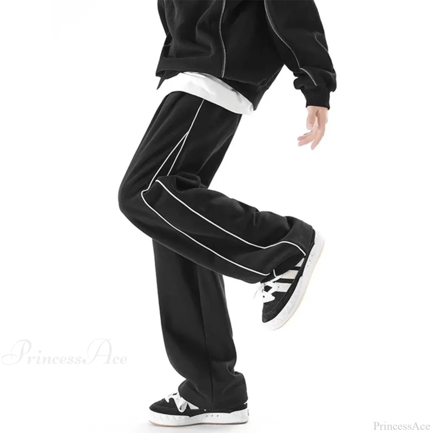 Harajuku Stripe Sweatpants Oversized Pants